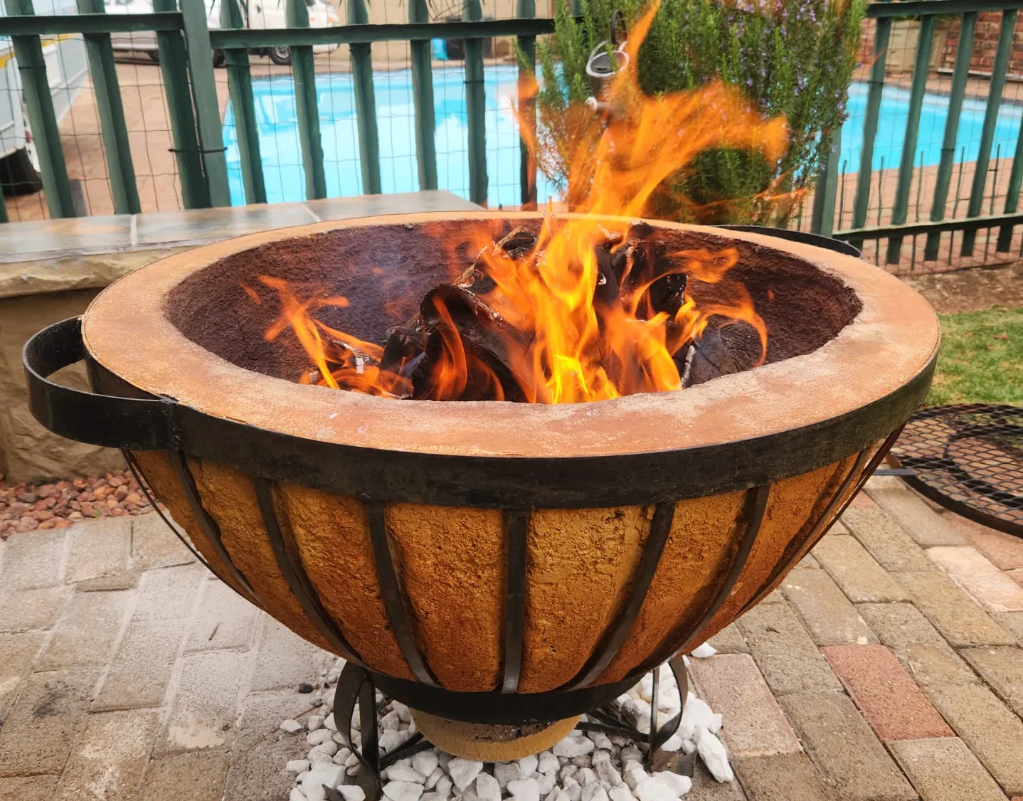 Braai Like A King braai with live fire